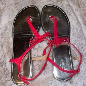 Slip on sandal, pink